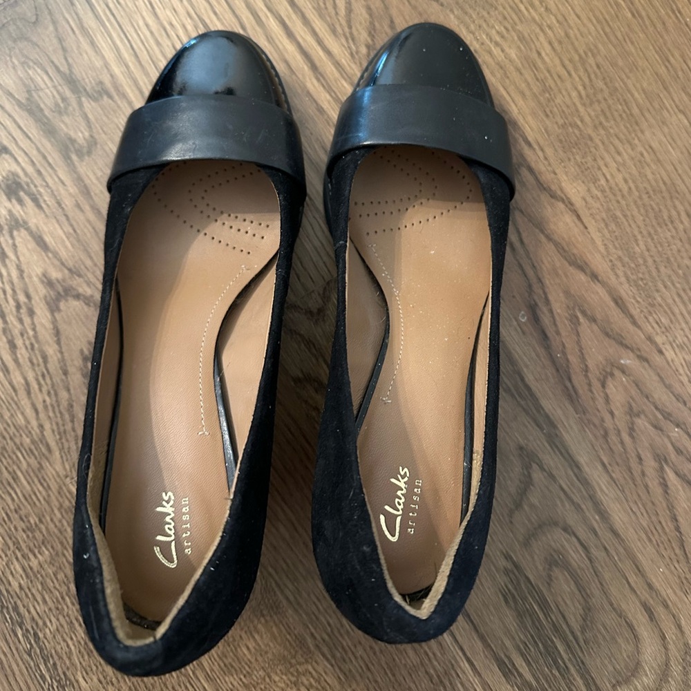 Clark’s Block Heel Pumps